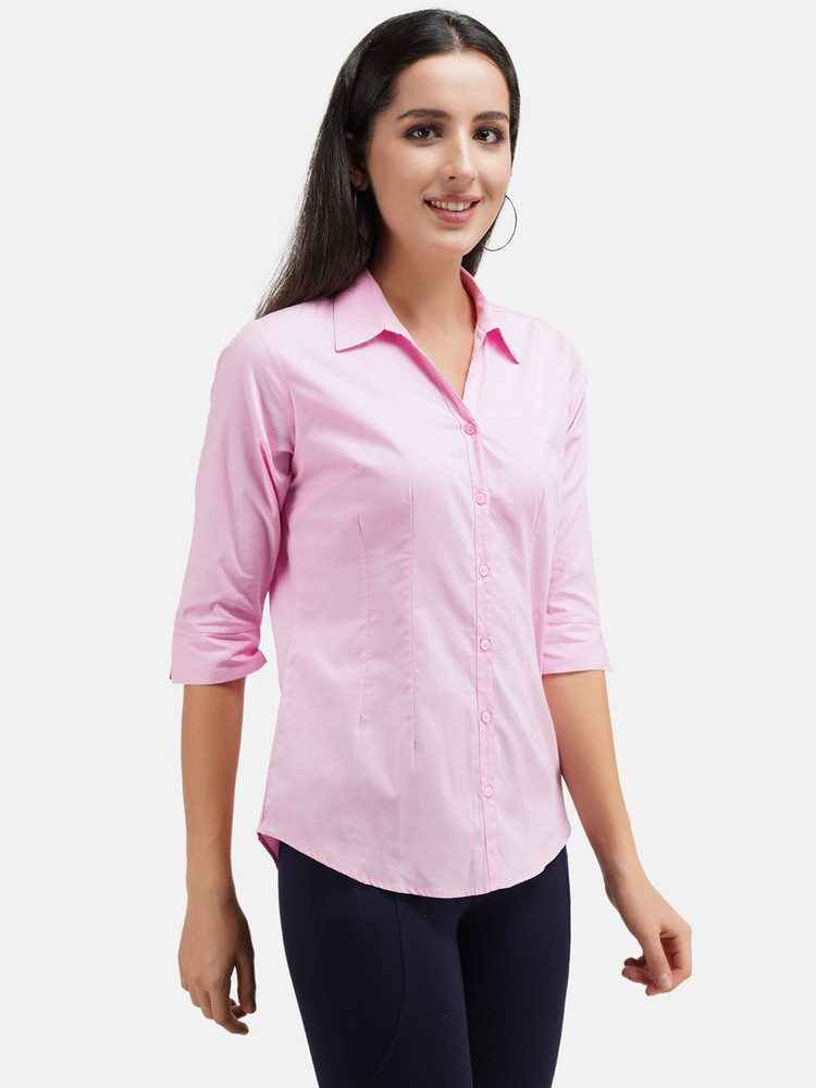 dusty pink shirt ladies